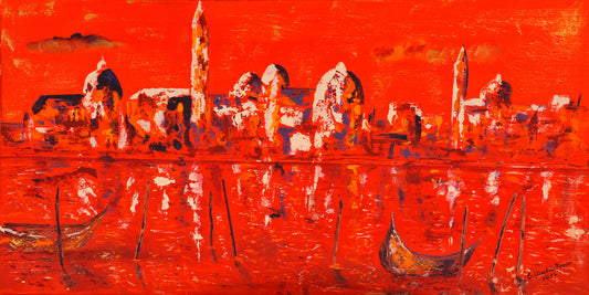 Venezia in rosso